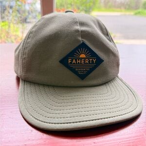 Faherty Olive Green Cap